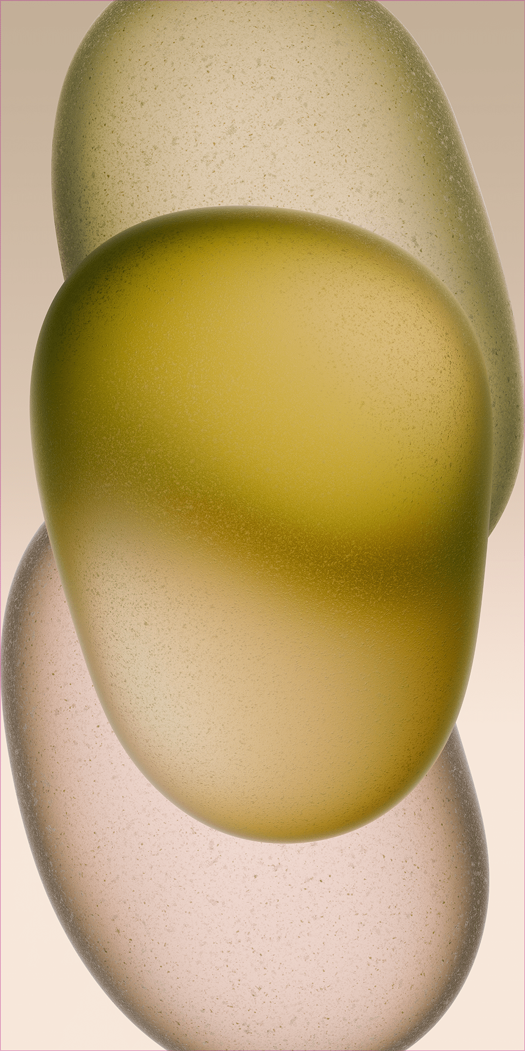 تصویر استوک آیفون 15 در رنگ سفید طلایی 