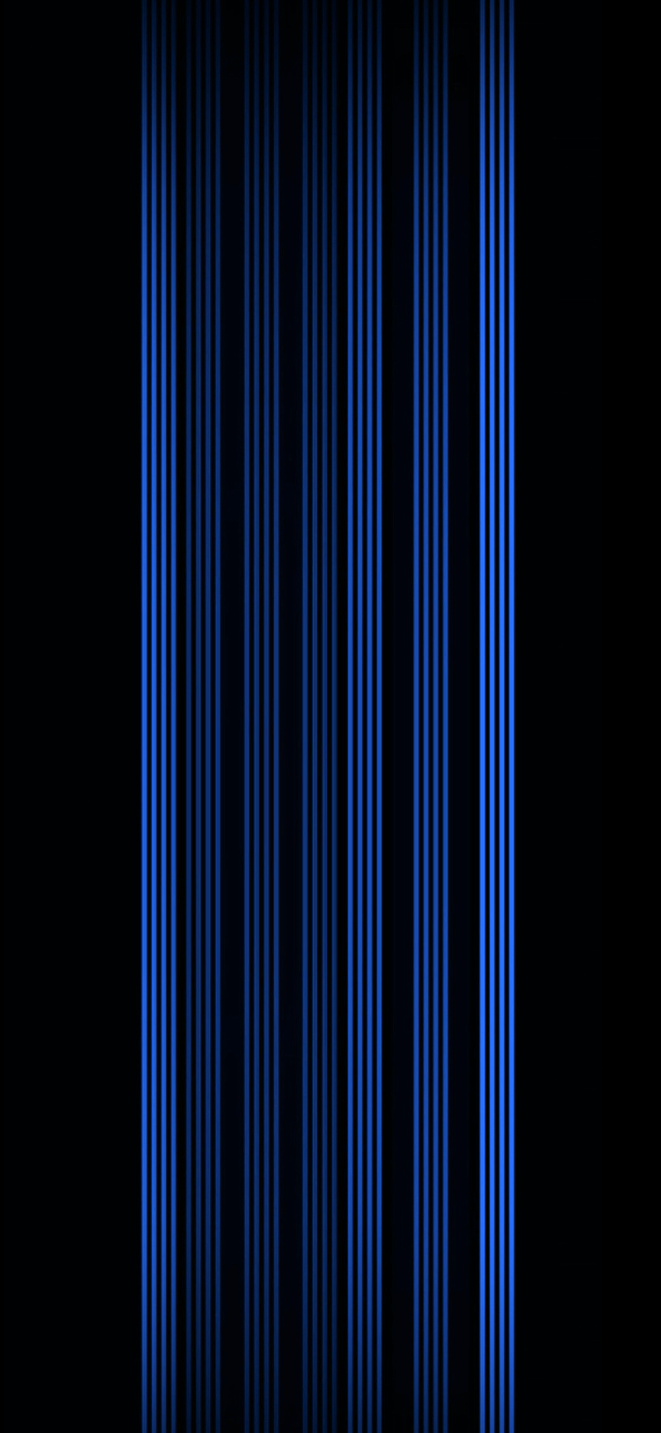 عکس استوک گوشی آیفون 15 در پس زمینه سیاه با خط های آبی