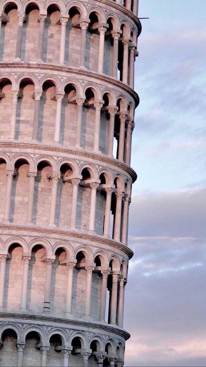 والپیپر خفن و خاص معماری برج کج پیتزا در ایتالیا 