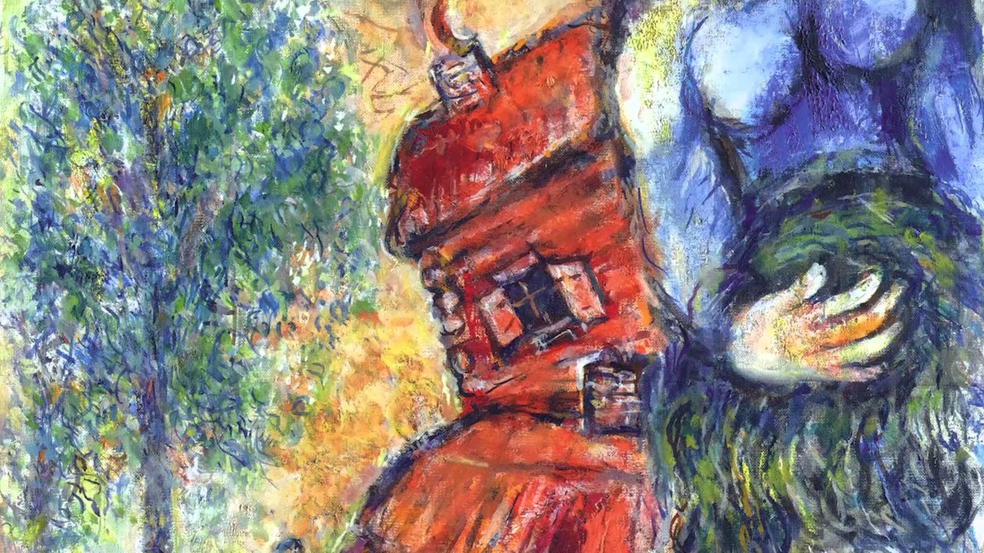 تابلو نقاشی مارک شاگال برای دوستداران سبک اکسپرسیونیسم تابلو نقاشی مارک شاگال برای دوستداران سبک اکسپرسیونیسم
