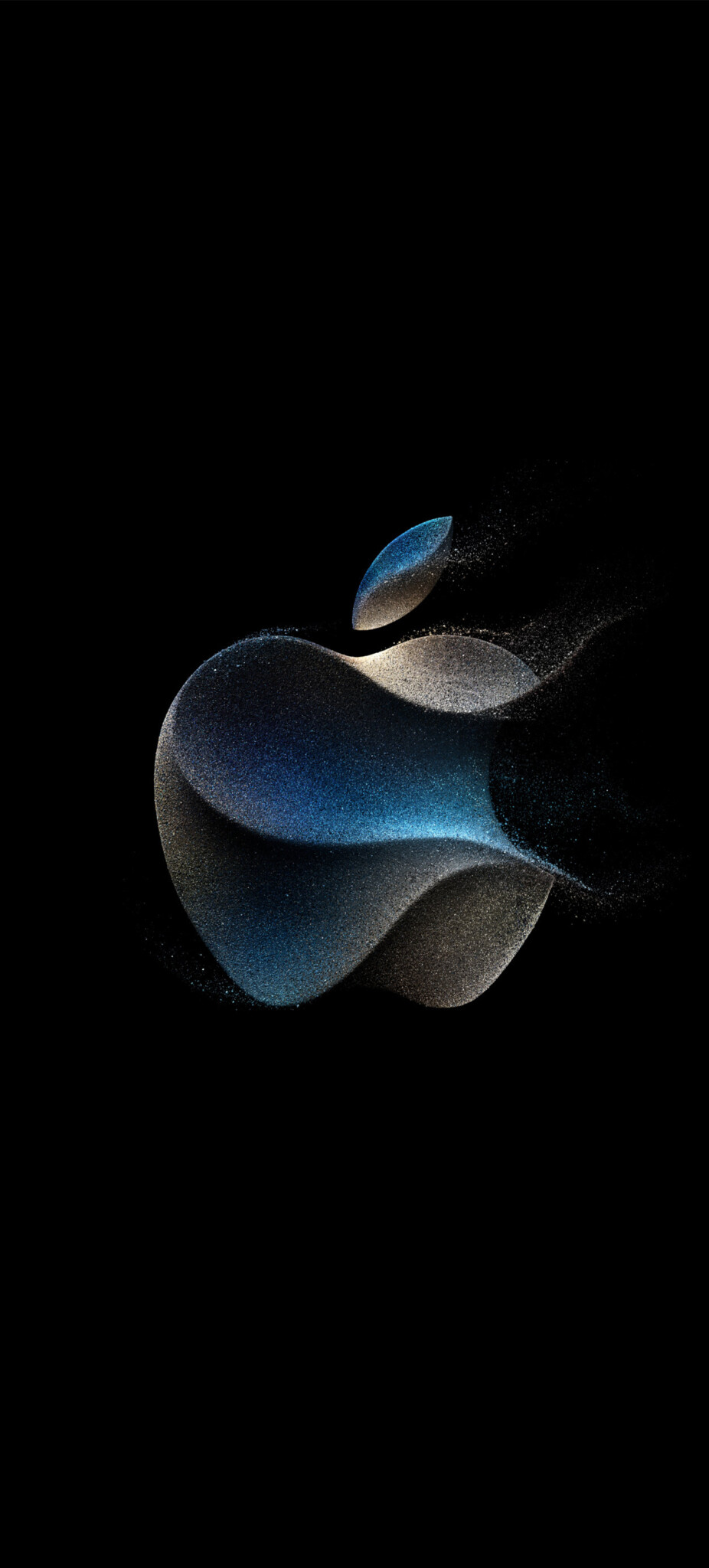 تصویر استوک اپل یا سیب گاز زده آیفون ۱۵ 