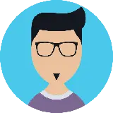 چاپ قاب موبایل و گوشی عکس پسر دیجیتالی ترسیم شده با چند خط ساده در فرمت پی ان جی 