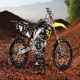 چاپ قاب موبایل و گوشی والپیپر موتور 2021 سوزوکی RM-Z450 تک سیلندر 4 زمانه رنگ زرد