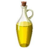 چاپ قاب موبایل و گوشی عکس کارتونی بطری شیشه ای روغن زیتون در فرمت پی ان جی