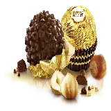 چاپ قاب موبایل و گوشی عکس png شکلات فندقی خارجی با پوسته طلایی FERRERO ROCHER