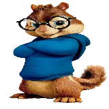 چاپ قاب موبایل و گوشی عکس سنجاب عینکی پسر در فیلم آلوین و سنجاب ها  Alvin and the chipmunks 