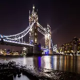 چاپ قاب موبایل و گوشی عکس زمینه پل Tower Bridge با معماری باشکوه و اشرافی
