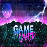 چاپ قاب موبایل و گوشی دانلود والپیپر طرح بازی کامپیوتری و متن نوشته گیم اور Game over 