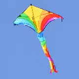 چاپ قاب موبایل و گوشی دانلود عکس زمینه دسکتاپ با طرح بادبادک رنگین کمانی 