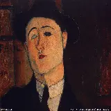 چاپ قاب موبایل و گوشی اثر Amedeo Modigliani به نام Portrait de Paul Guillaume 1916