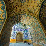 چاپ قاب موبایل و گوشی تصویر زمینه با کیفیت از مسجد بزرگ ساخته شده به سبک معماری اسلامی