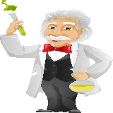 چاپ قاب موبایل و گوشی عکس دوربری شده و پی ان جی دانشمند گرافیکی با موضوع رشته شیمی 