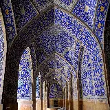 چاپ قاب موبایل و گوشی عکس یکی از معروف ترین مکان های معماری ایرانی مسجد جامع اصفهان 