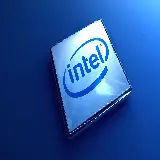 چاپ قاب موبایل و گوشی عکس پس زمینه اچ دی با طرح و آرم اینتل intel