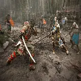 چاپ قاب موبایل و گوشی تصویر 4k انیمیشنی دوئل سامورایی samurai duel 