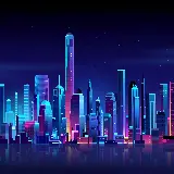چاپ قاب موبایل و گوشی بک گراند منحصر به فرد با طرح زیبای ساختمان های مینیمالیستی