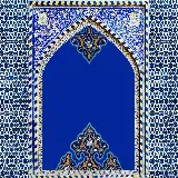 چاپ قاب موبایل و گوشی عکس زمینه با طراحی اسلامی برای چاپ‌ کارت تبریک ماه مبارک رمضان