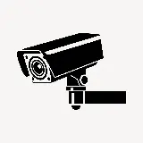 چاپ قاب موبایل و گوشی تصویر سیاه و سفید دوربین مدار بسته برای اماکن دارای دوربین