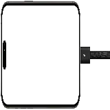 چاپ قاب موبایل و گوشی عکس پی ان جی آیفون 15 پلاس مجهز به Port USB_C به جای لایتنینگ 