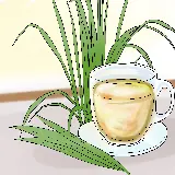 چاپ قاب موبایل و گوشی دانلود عکس دیجیتالی جوشانده علف لیمو در کنار علف لیمو