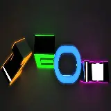 چاپ قاب موبایل و گوشی دانلود عکس استوک سه بعدی در زمینه سیاه برای دسکتاپ 