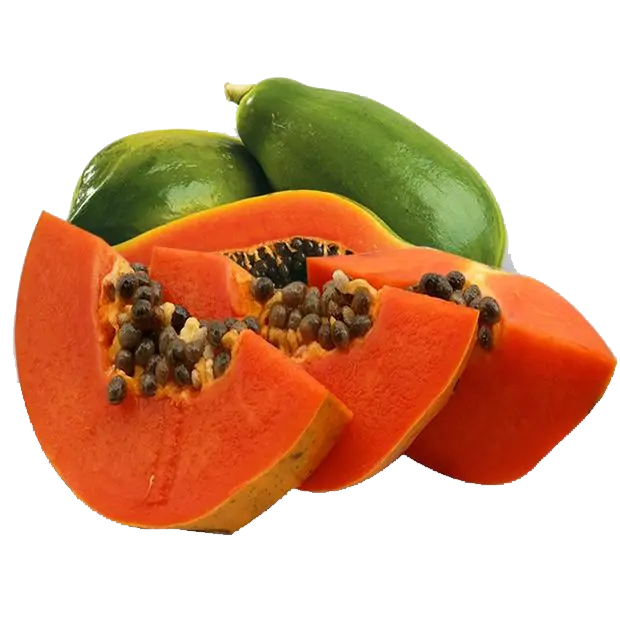 PNG پاپایا و خربزه درختی یک تصویر با کیفیت دوربری شده