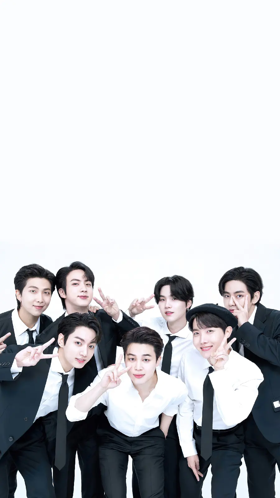 والپیپر با تصویر گروه پسرانه بی تی اس BTS معروف در سراسر دنیا