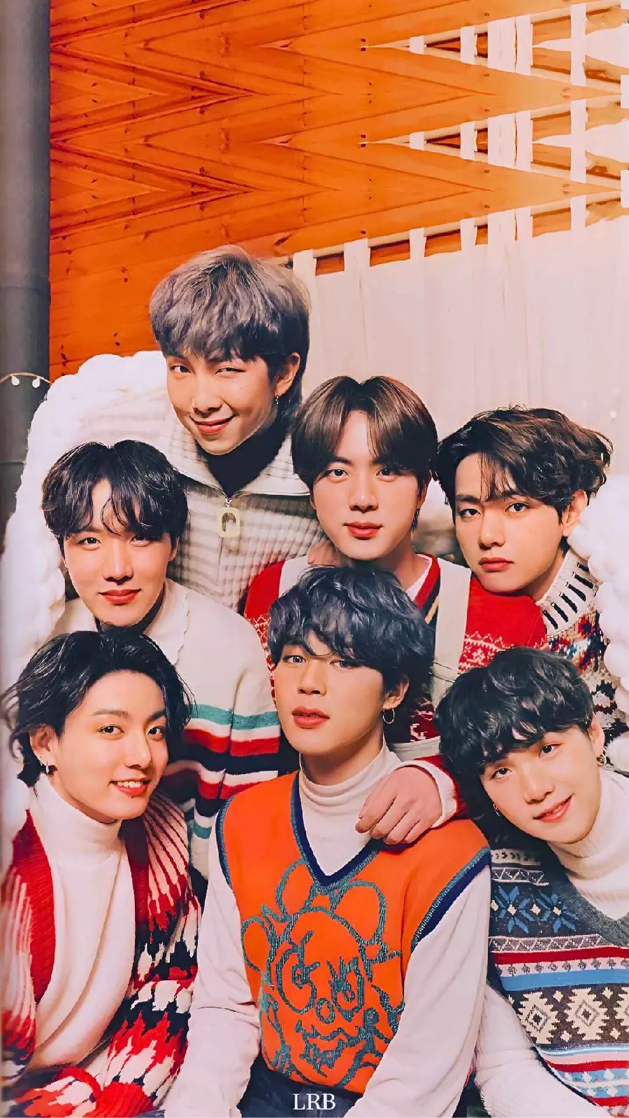 عکس از پسران بی تی اس BTS برای هواداران این گروه کره ای