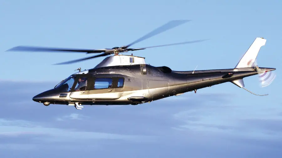 هلیکوپتر شخصی ایلان ماسک در حال پرواز در آسمان 