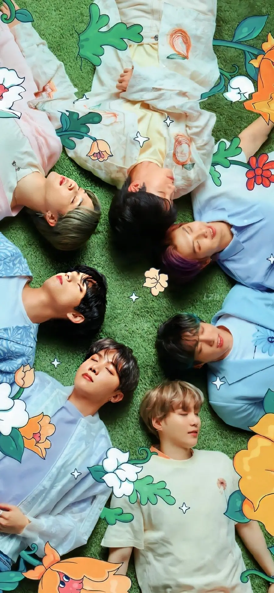 دانلود والپیپر بانمک از پسران بی تی اس BTS مشهور در سراسر جهان