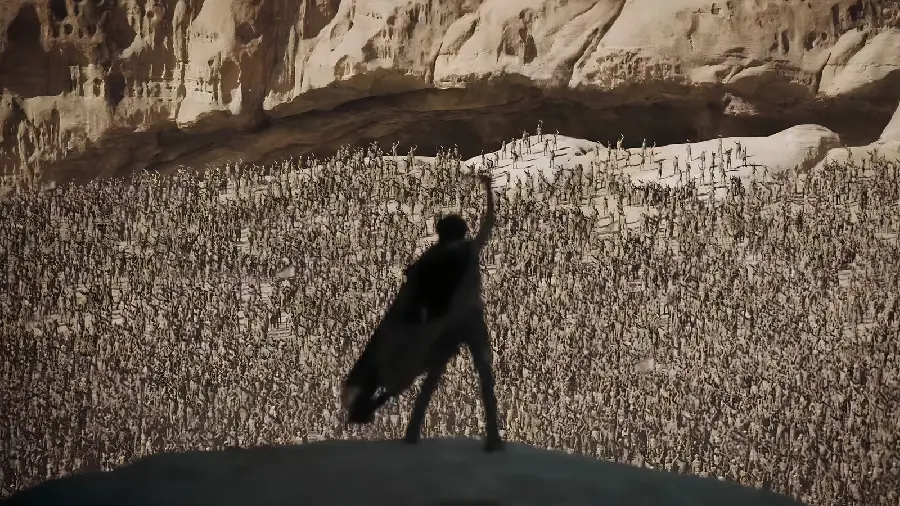 بکگراند و والپیپر برای لپ تاپ با طرح فیلم تلماسه Dune 2