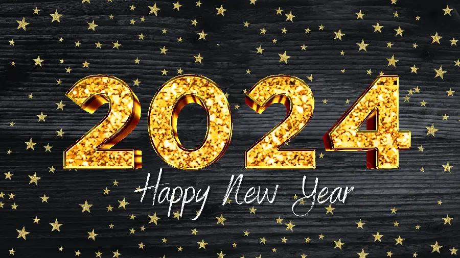 تصویر نوشته مخصوص تبریک سال نو میلادی 2024 و کریسمس 2024 