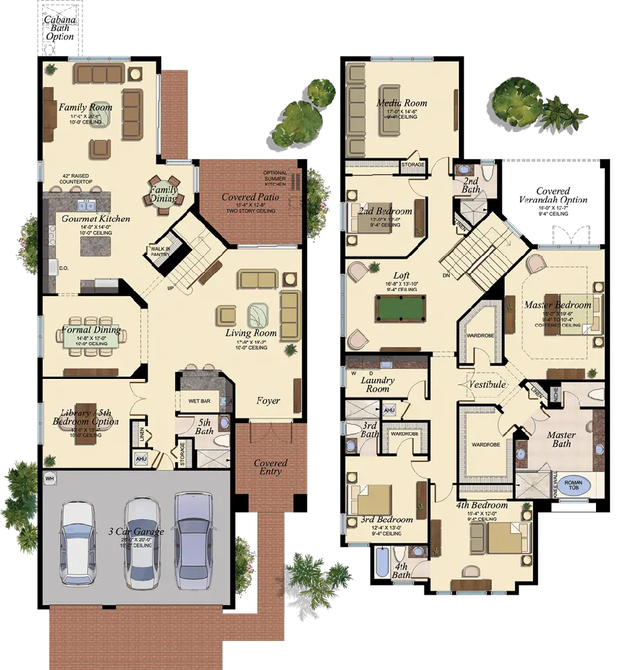 دانلود عکس نقشه و پلان معماری داخلی و خارجی ساختمان و آپارتمان 