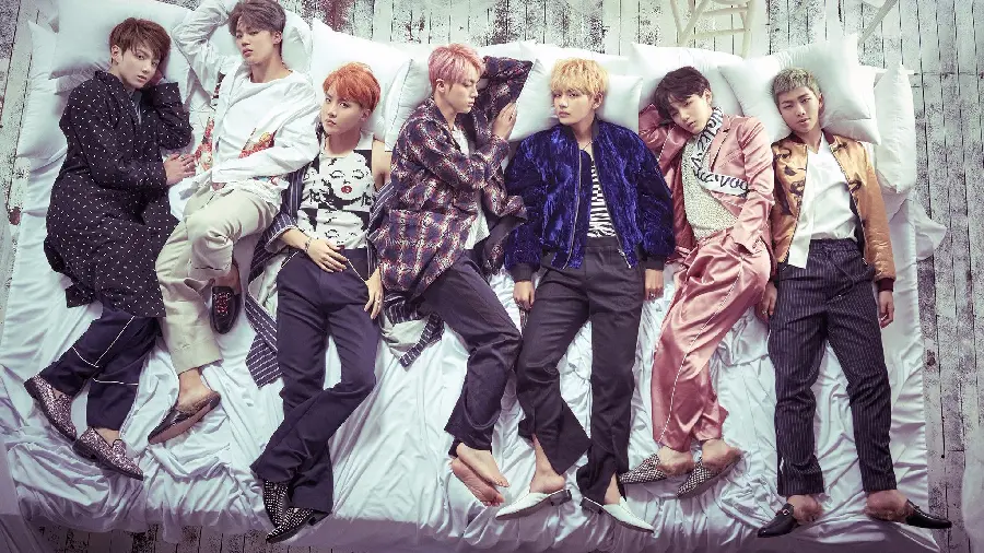 دانلود عکس هنری و قشنگ از بی تی اس BTS برای والپیپر کامپیوتر