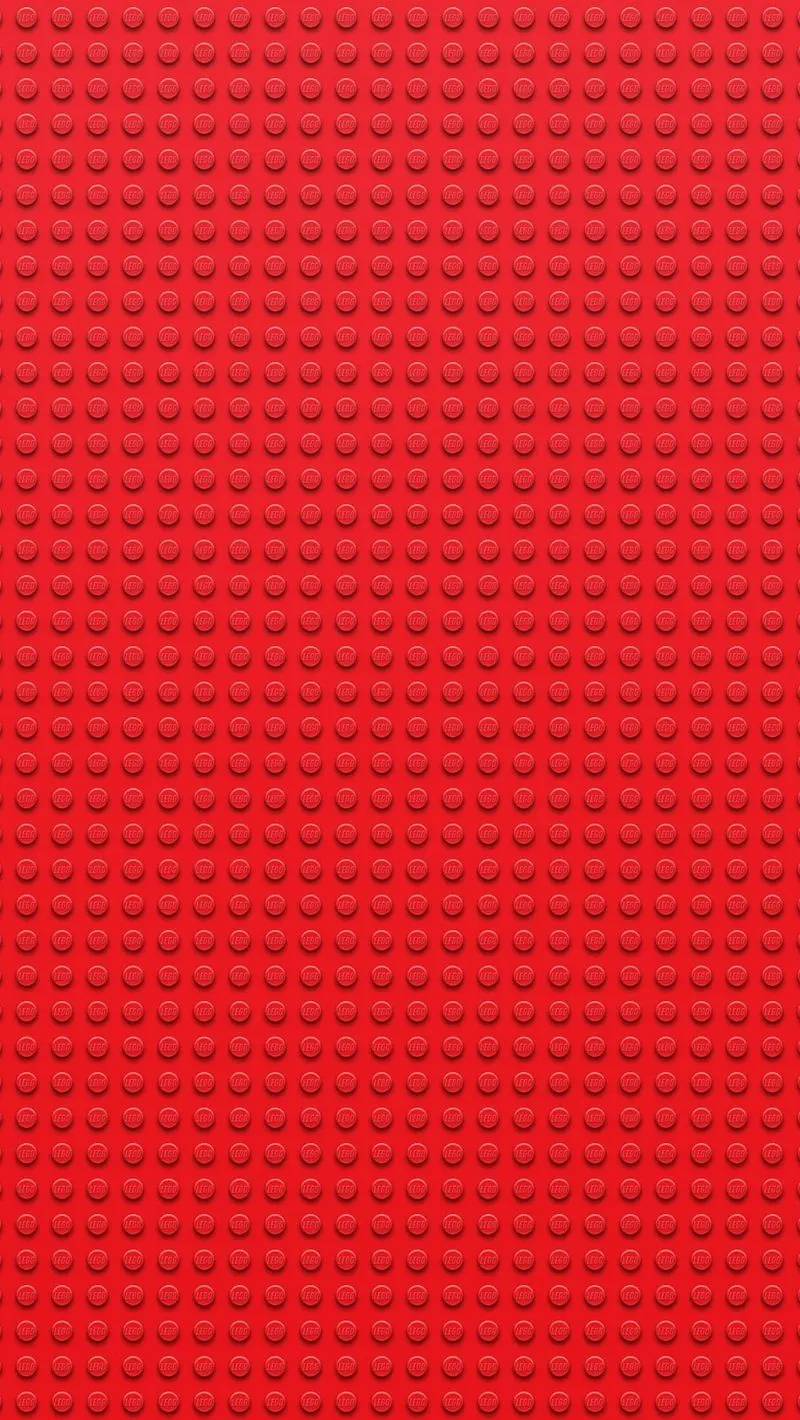 والپیپر قرمز با تم بلوک های خانه سازی برای موبایل