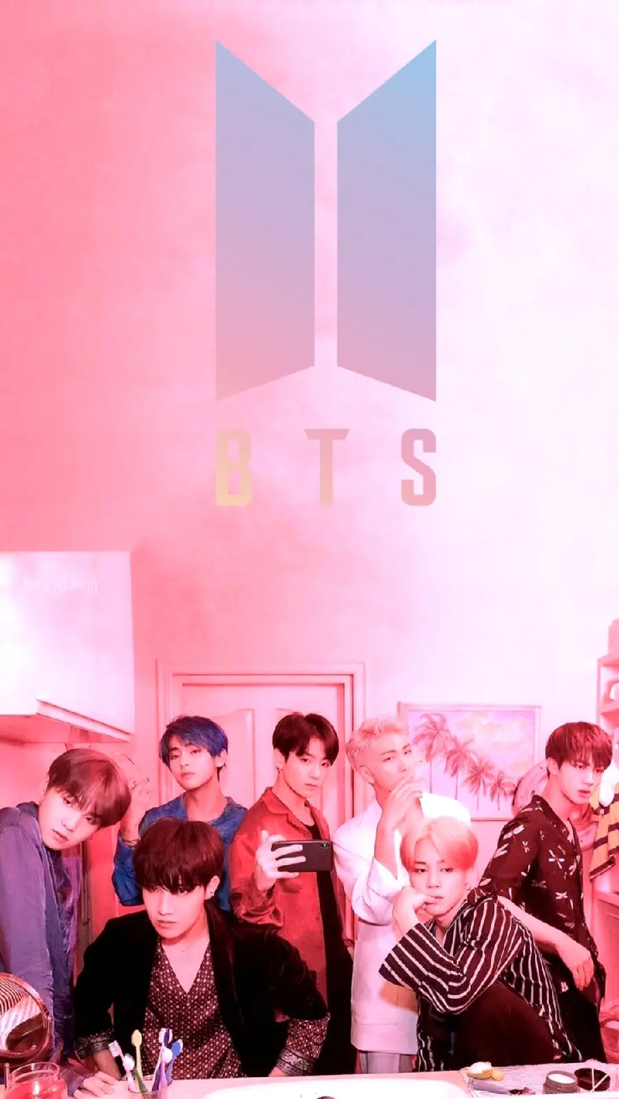تصویر پروفایل برای تلگرام از بی تی اس BTS خوانندگان موفق سطح جهانی