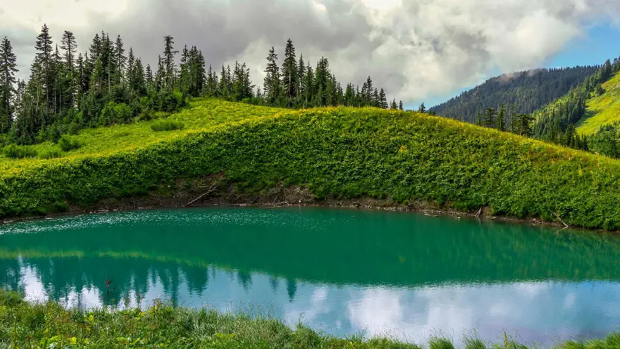 زیباترین تصویر از منطقه و طبیعت بومگردی قرقیزستان 