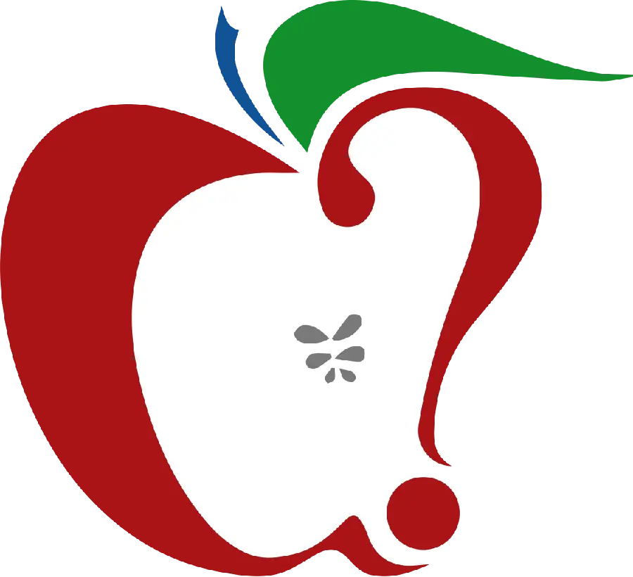 پی ان جی عکس سیب کارتونی جالب و دیدنی با طراحی منحصر به فرد