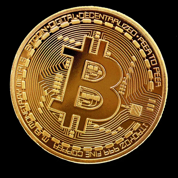 عکس PNG ارز دیجیتال پرکاربرد بیت کوین