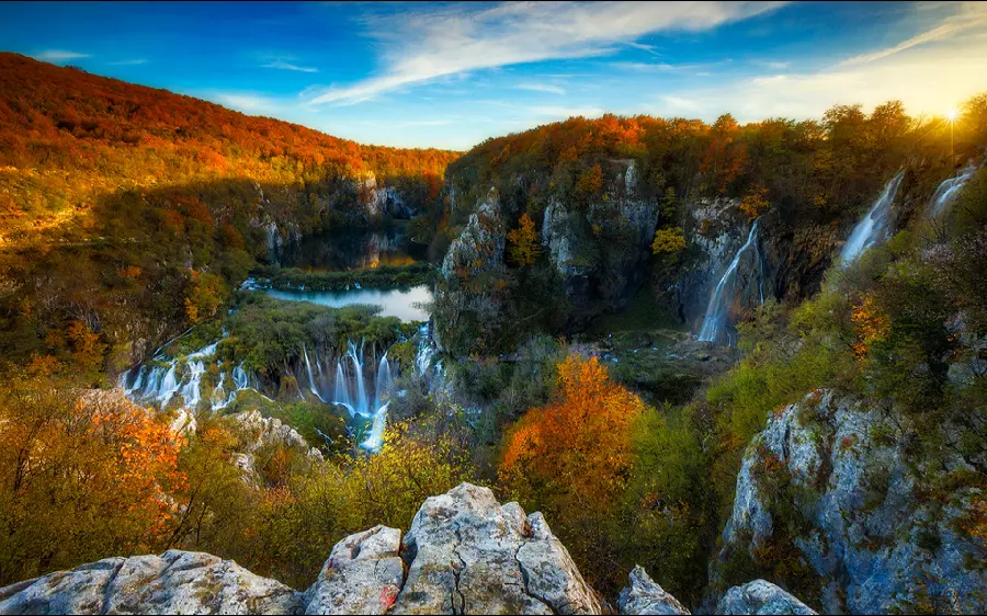 تصویر پروفایل از منظره و طبیعت پاییزی فصلی زیبا و رمانتیک