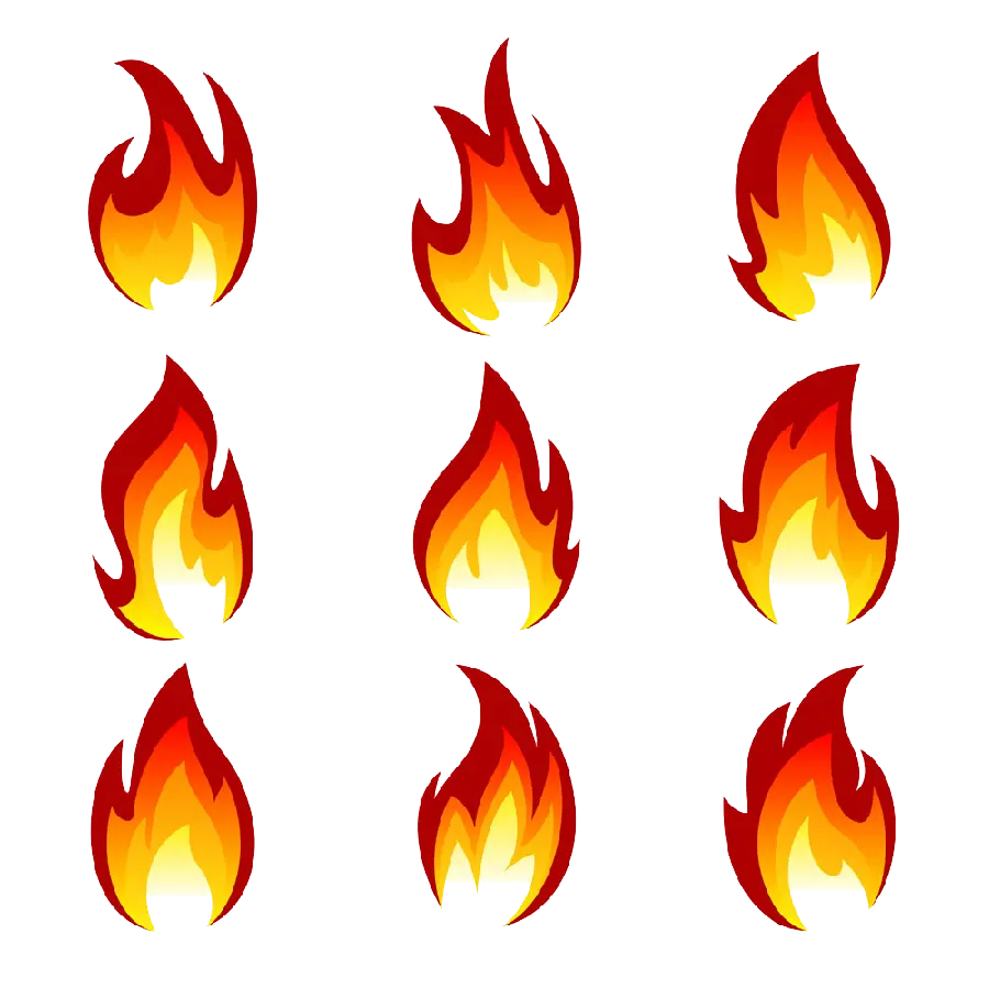 دانلود رایگان تصویر با طرح شعله های آتش برای خال کوبی