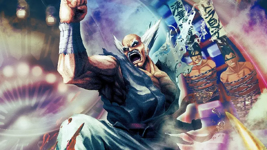 پس زمینه با کیفیت دلپسند از هیهاچی میشیما Heihachi Mishima