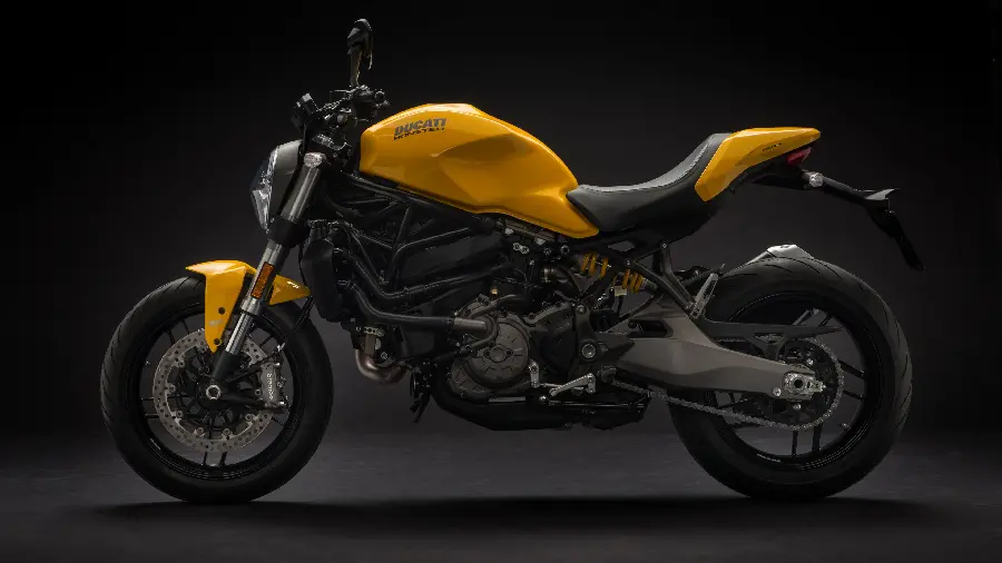 والپیپر و تصویر زمینه شیک و تک از موتور Ducati Monster برای چاپ پوستر 