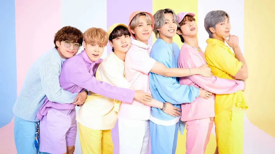 دانلود بکگراند بی نظیر از گروه پرطرفدار بی تی اس BTS