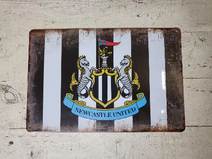 والپپیر با طرح نماد تیم انگلیسی نیوکاسل Newcastle united