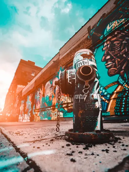 جدیدترین عکس فتوشاپی از نقاشی دیواری در خیابان های شهر 
