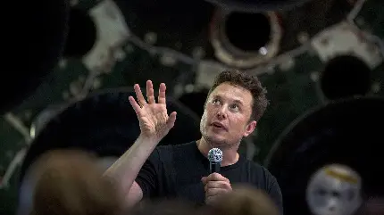عکس گرفته شده از ایلان ماسک Elon musk متولد 1971