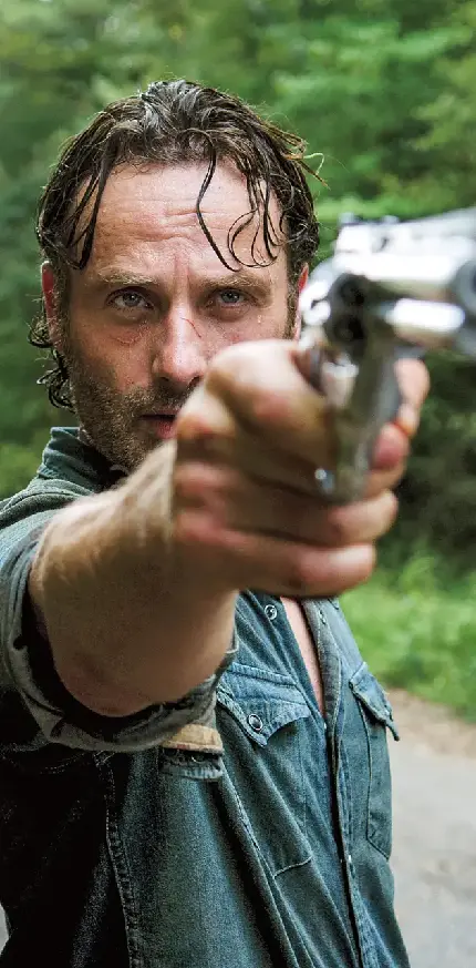 عکس ریک شخصیت اصلی Walking Dead پرطرفدار ترین سریال در ژانر وحشت 