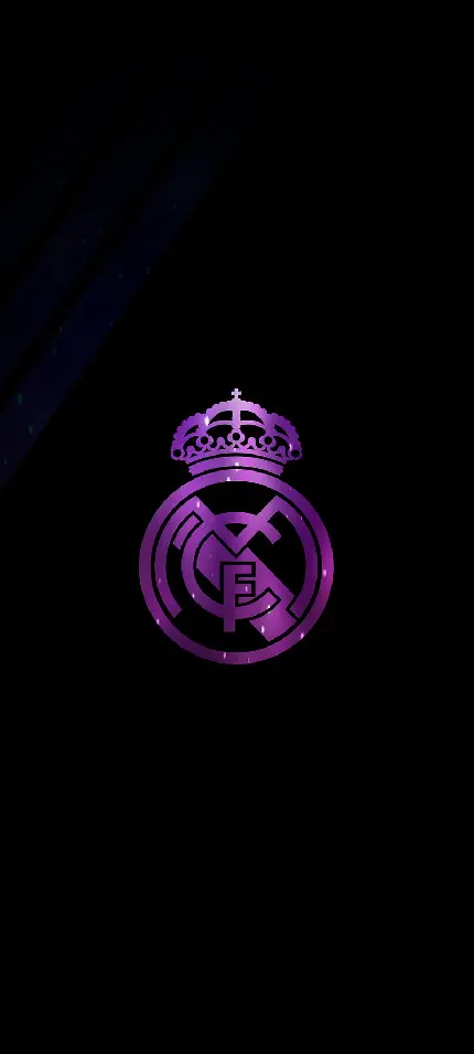 عکس پروفایل لوگو رئال مادرید به رنگ بنفش خوشرنگ