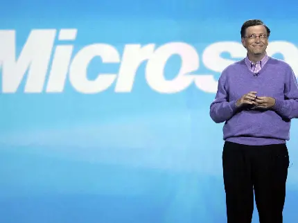 بیل گیتس و شرکت مایکروسافت ارائه دهنده سیستم عامل های ویندوز